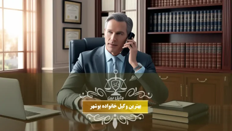 بهترین وکیل خانواده بوشهر