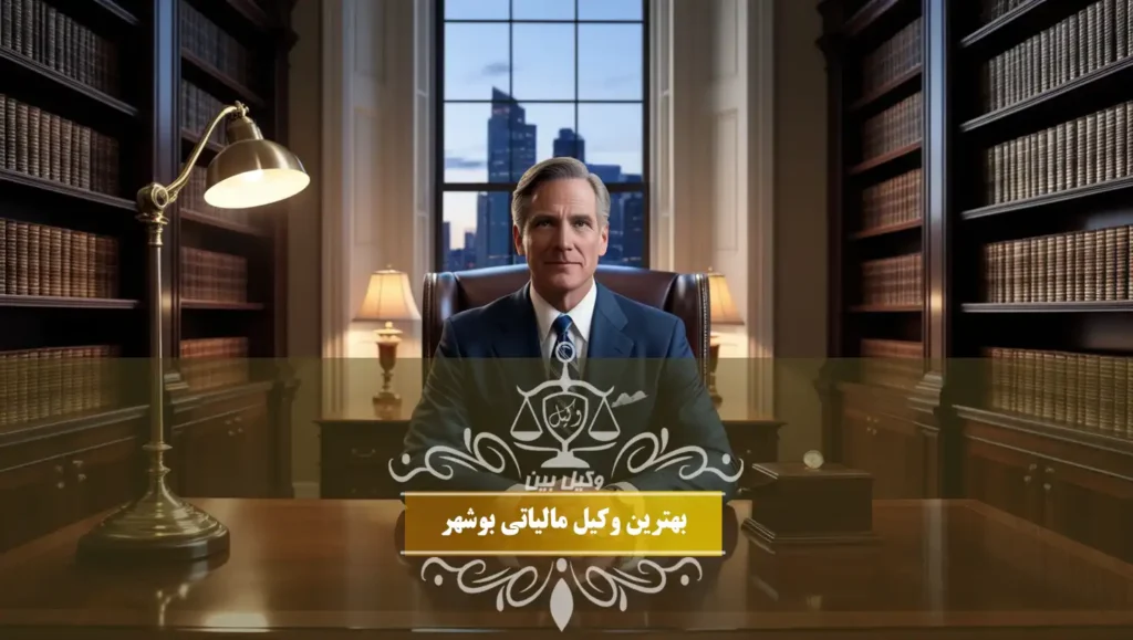 بهترین وکیل مالیاتی بوشهر
