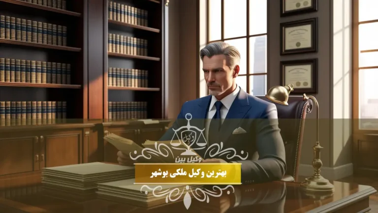 بهترین وکیل ملکی بوشهر