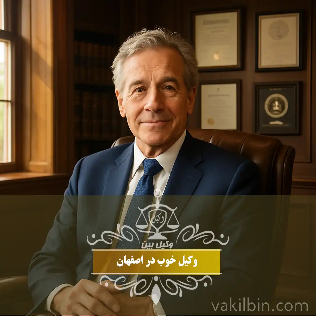 حوزه‌های فعالیت وکیل خوب در اصفهان