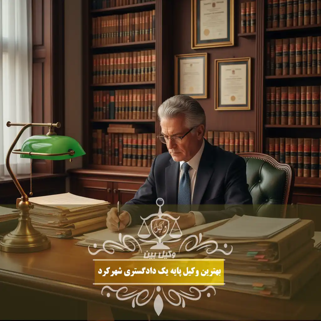 وکیل پایه یک دادگستری در شهرکرد