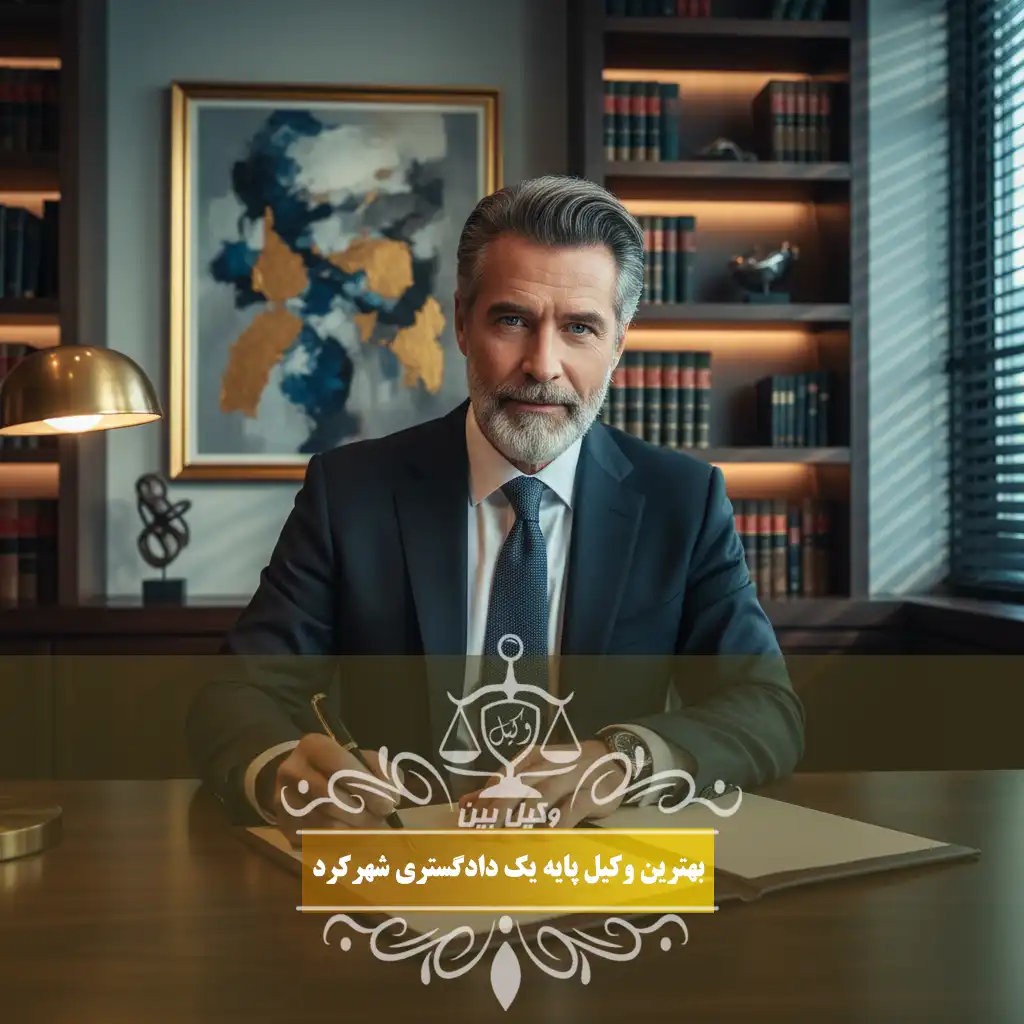 وکیل پایه یک دادگستری شهرکرد